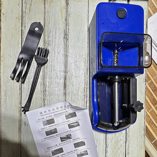 Blue manual cigarette - blue,